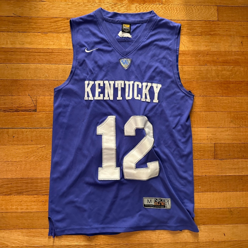 Nike ELITE University of Kentucky basketball jersey Karl Anthony Towns Wildcats